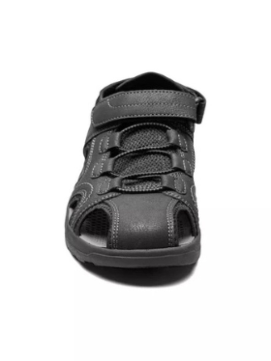Men\'s Nunn Bush Huck Sport Sandals in Black. 85033-001